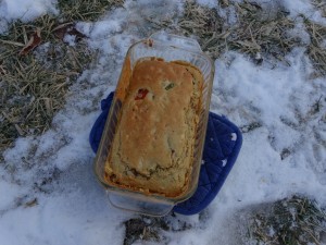 Homemade Protein Cornbread - photo by Jen Pitino 