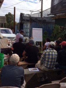 Plein Air Classroom at City Farmers Nursery - photo by Jen Pitino