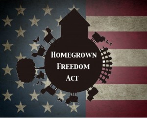 Small Homegrown Freedom Act Logo