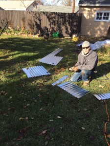 Roof Scraps for Side Cover - Photo by Jen Pitino